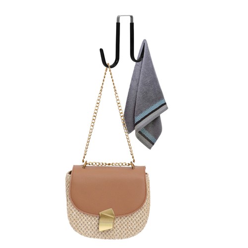 2pcs Over the Door Hooks Coat Hook Coat Hanger Hat Hangers for Entryway Bedroom - Bild 6 von 12