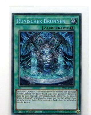 Runic Fountain - MP23-EN239 - Secret Rare - 1st Edition