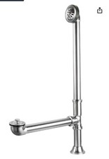 Kingston Brass CC2081 Vintage Claw Foot Tub Drain 27-5/8-Inch, Polished Chrome