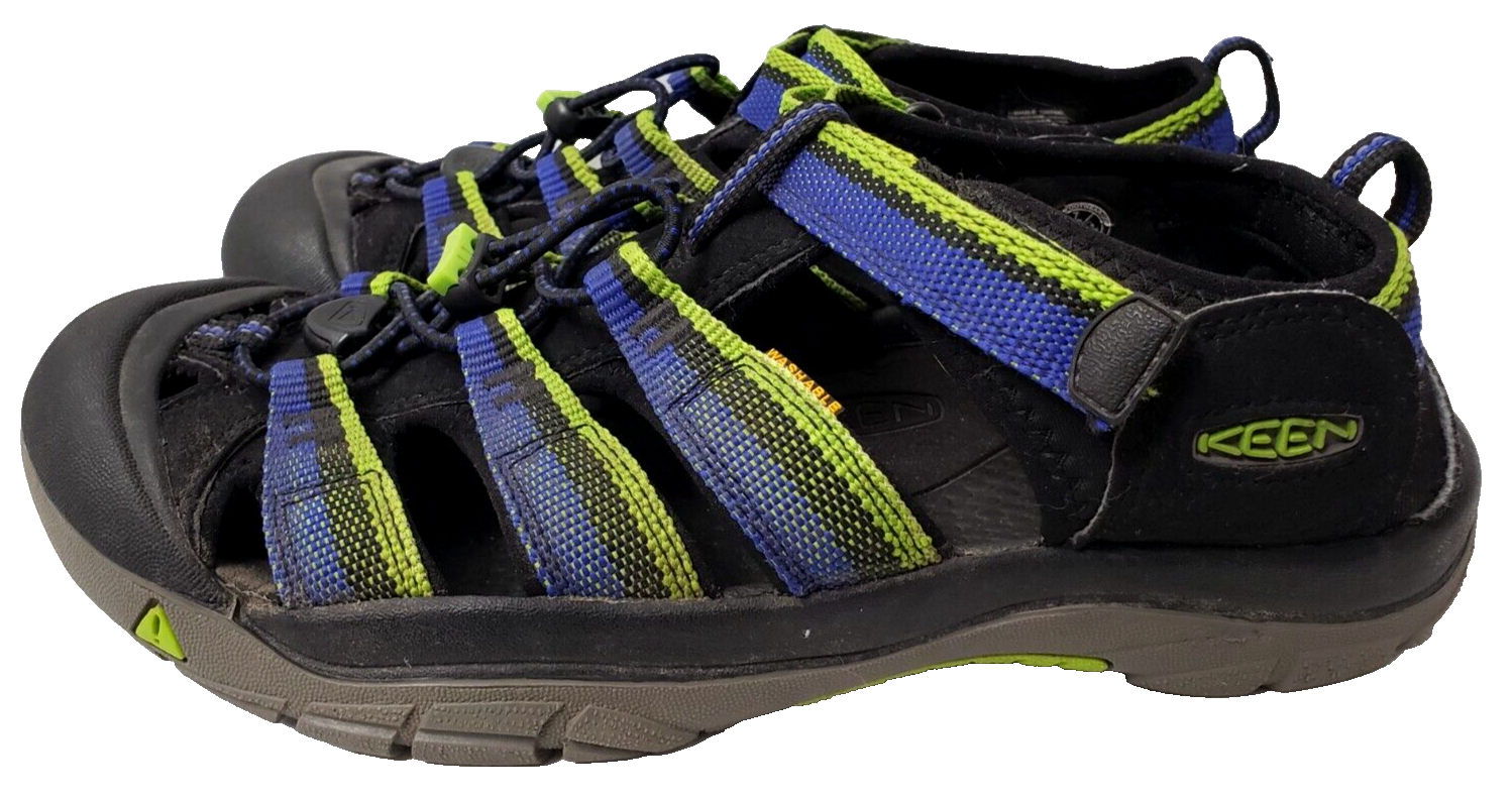 Scarpe sandali KEEN Newport H2 7 US 39 EU uomo blu verde punta sporgente escursionismo impermeabili