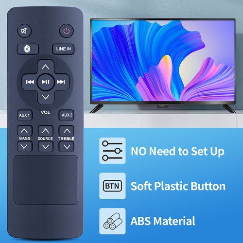 New Remote Control For RCA Home Theater Sound Bar RTS7010B RTS739BWS RTS7630B - Picture 3 of 7