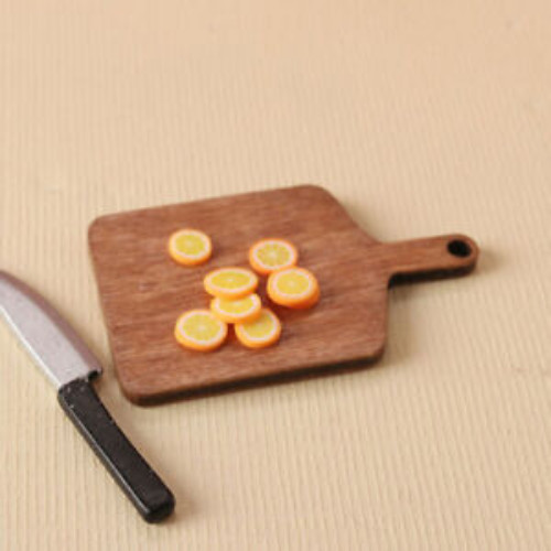 5pcs Mini Chopping Board Craft Wooden Miniature Cutting Board Mini