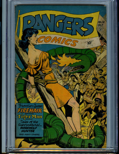 Ranger Comics #31 CGC 3.5 1946 Fiction House Firehair Amricons K71 | eBay