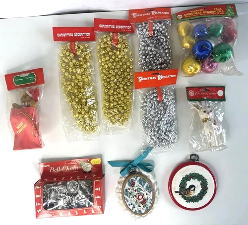 Vintage Xmas Decorations - Mostly New old Stock