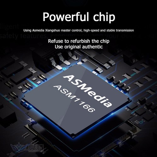 SATA PCIe Adapter 4 Ports SATA III to PCI Express 3.0 X1 Expansion Card FR - Photo 4/5