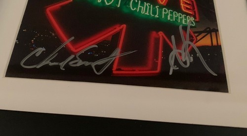 Red Hot Chili Peppers Unlimited Firmato Amore Corniciato Display CD Certificato BAS - Foto 2 di 4