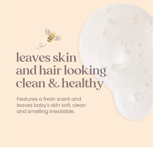 Burt’s Bees Baby Wash – Tear-Free, Natural, 12oz (Pack of 3) - Picture 4 of 14