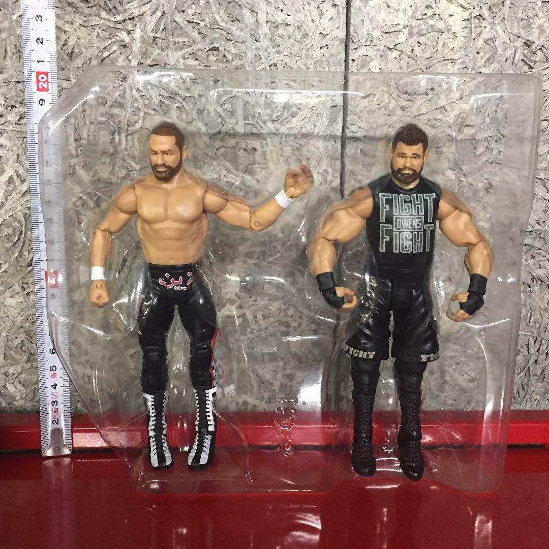 WWE wrestling figure Sami Zane Kevin Owens WWE wrestling figure Sami Zane Kevin Owens