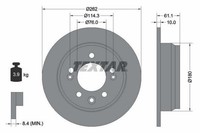 Bremsscheibe KIA T. CEE'D/I30 06-/IX35/SPORTAGE 10-
