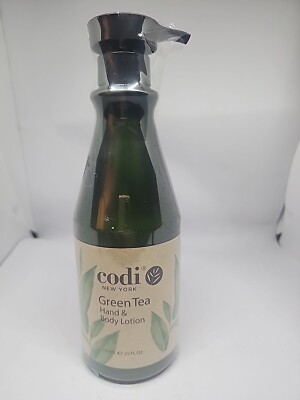 NEW Codi New York Green Tea Hand & Body Lotion 25 fl oz 750 ml, Sealed, UNOPENED