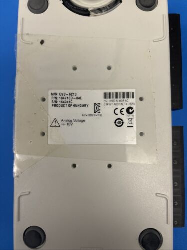 Used National Instruments NI USB-6210 Data Acquisition Device, Multifunction DAQ - Picture 2 of 4