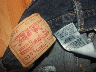 LEVIS 750 WOMENS BOOTCUT W32\