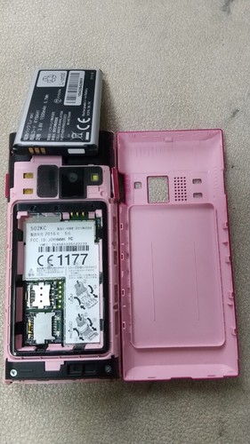 Kyocera 501KC/502kc Digno Keitai Android Flip Phone Pink Unlocked From Japan - 第 3/8 張圖片
