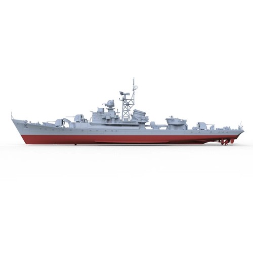 TODA ESCALA Kit Modelo Militar Soviético PR.50 SKR Fragata Rosomacha CASCO COMPLETO 623S - Imagen 3 de 3