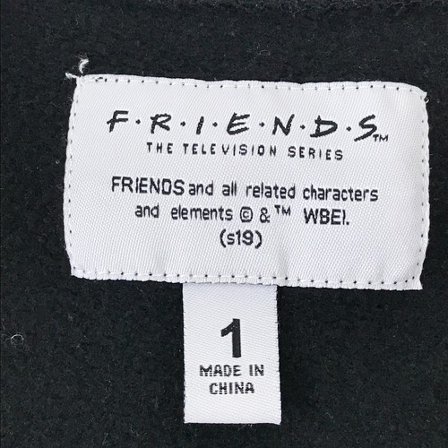Sudadera negra Torrid Friends para mujer Plus 1/1X cuello redondo mezcla de algodón programa de televisión - Imagen 7 de 10
