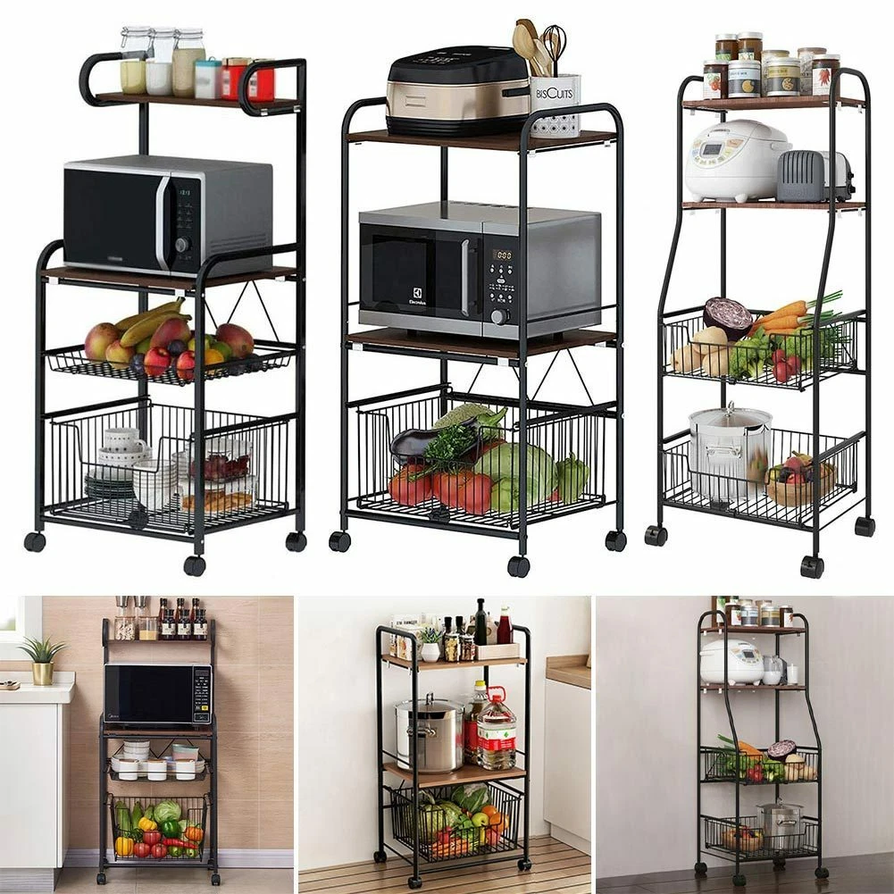 Large 2024 microwave cart