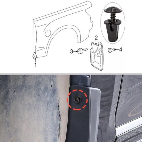 80Pcs Fit AUDI A4 A6 A8 TT Undertray Engine Under Cover Fixing Clips Screw Kit. - Picture 7 of 7