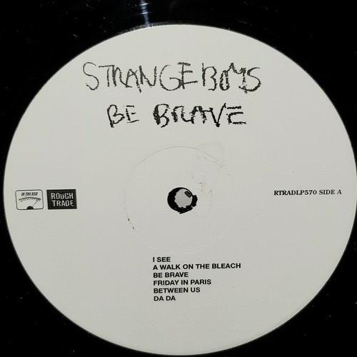 STRANGE BOYS Be Brave UK LP VG+ Plays Well 2010 Rough Trade Vinyl RTRADLP570 - Picture 3 of 4