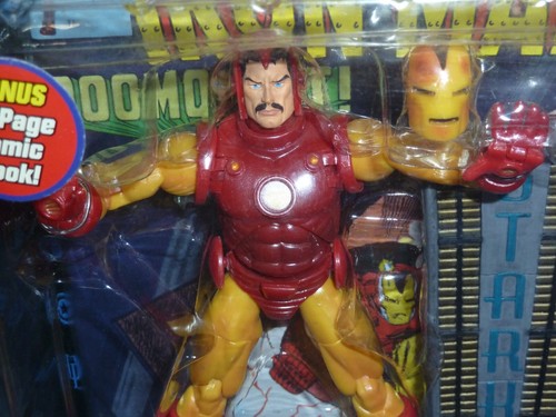 MARVEL LEGENDS SERIES 1 TOY BIZ 2002 6 INCH 3 FIGURES CAPTAIN AMERICA IRON MAN - Imagen 6 de 12