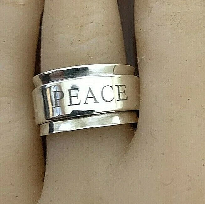 Peace on sale spinner band