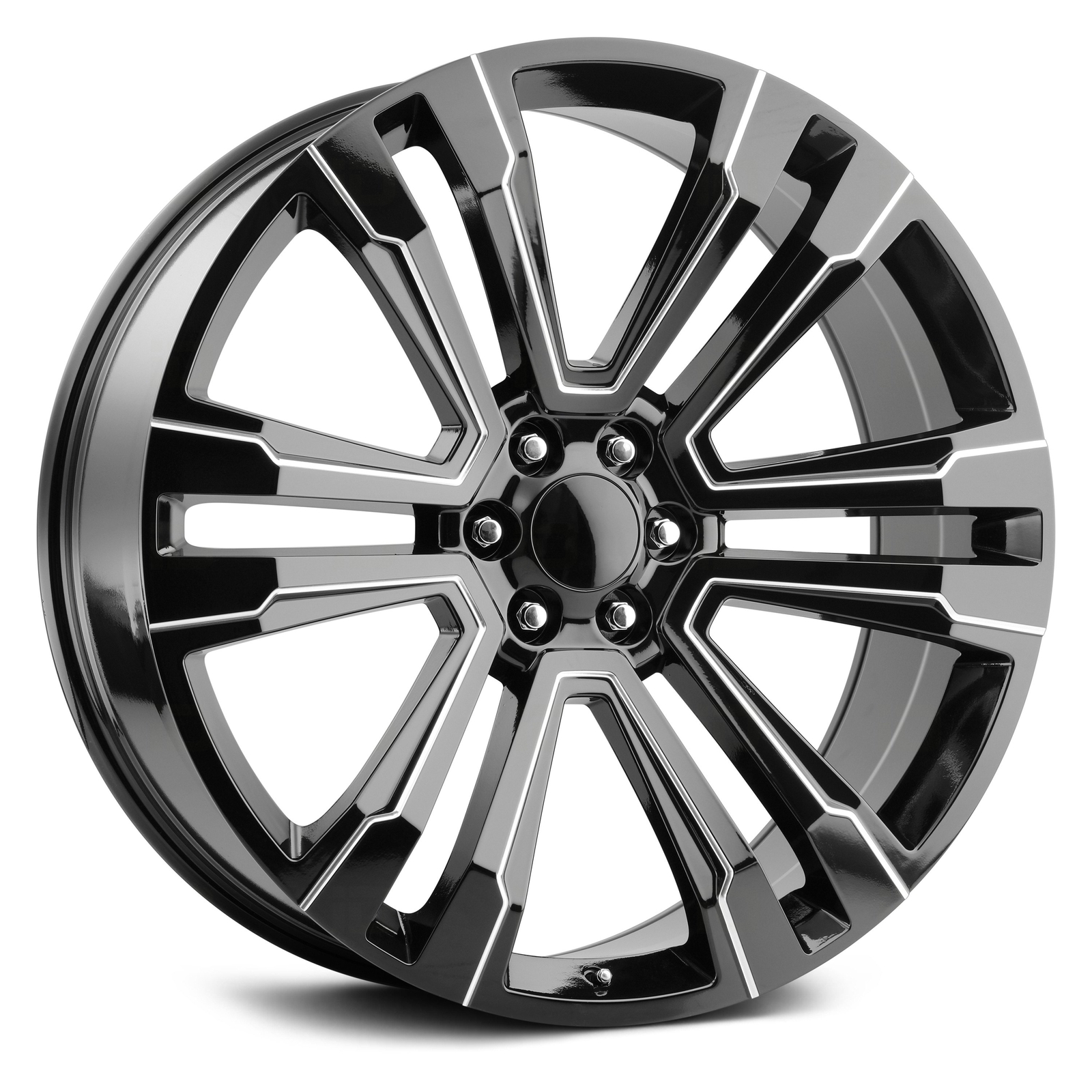 Replica Tech RT4 Wheels 22x9 (15, 6x139.7, 78.1) Black Rims Set of 4 eBay