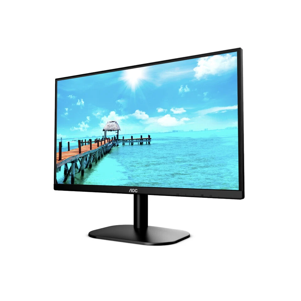 AOC B2 22B2H/EU 21.5" VA FHD LED 75 Hz 4ms 3-sided Frameless 3H Hardness Monitor - Image 4 of 4