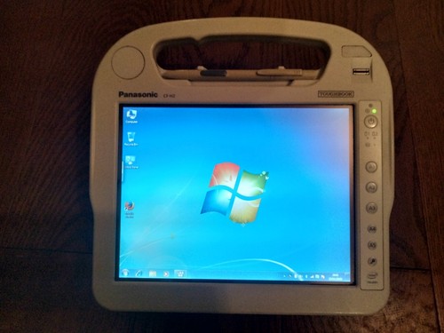 Panasonic Toughbook CF-H2 MK1 Win7 Rugged Tablet 10.1" i5 1,7Ghz 2GB/128SSD - Picture 2 of 5