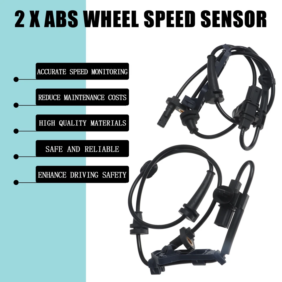 2 x Sensor de velocidad de rueda ABS delantero derecho y derecho adecuado para Honda Accord 2018 19 2020 21 Foto 4 de 4