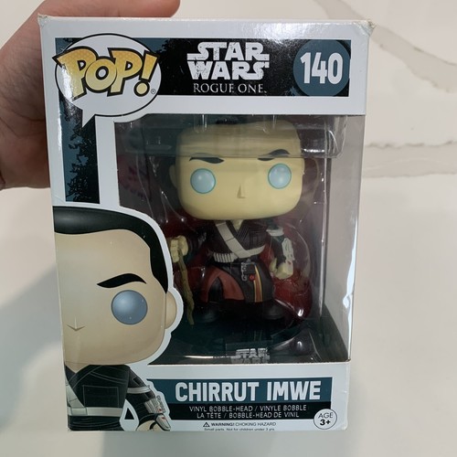 Funko POP! Star Wars Rogue One Chirrut Imwe #140 Vinyl Figure - Picture 9 of 12