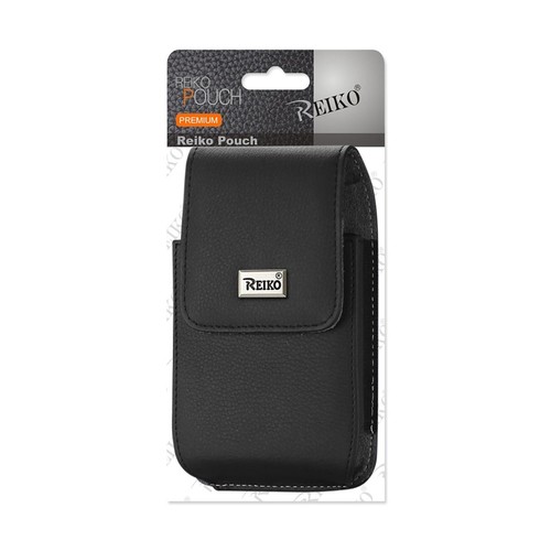 VP385 BK REIKO EXTRA LARGE POUCH BELT LOOP HOLSTER CELL PHONE CASE UNIVERSAL - Picture 8 of 8