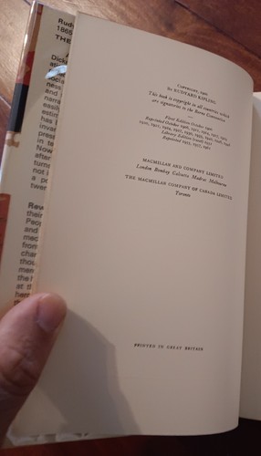 Rudyard Kipling Puck of Pook's Hill Centenary Edition MacMillan Hardcover 1961 - Picture 9 of 12