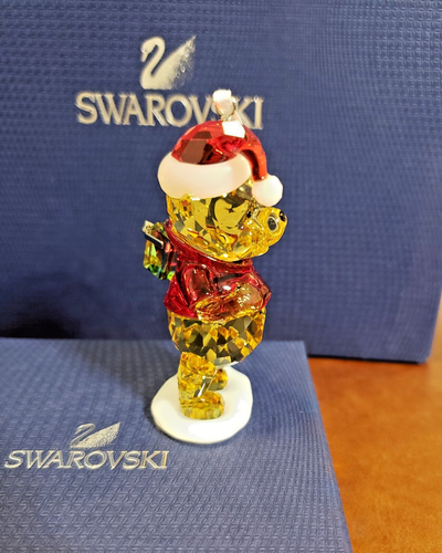 Swarovski Disney Winnie The Pooh Christmas Ornament Crystal - 5030561 - Retired - Picture 6 of 11