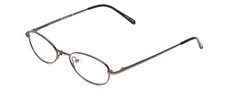 Calabria Flex Collection KIDS 76 Oval Reading Glasses 0.75 Shiny Black Gunmetal
