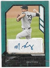 2021 PAININ CHRONICLES PLAYBOOK MICHAEL KING AUTOGRAPH NEW YORK YANKEES MINT