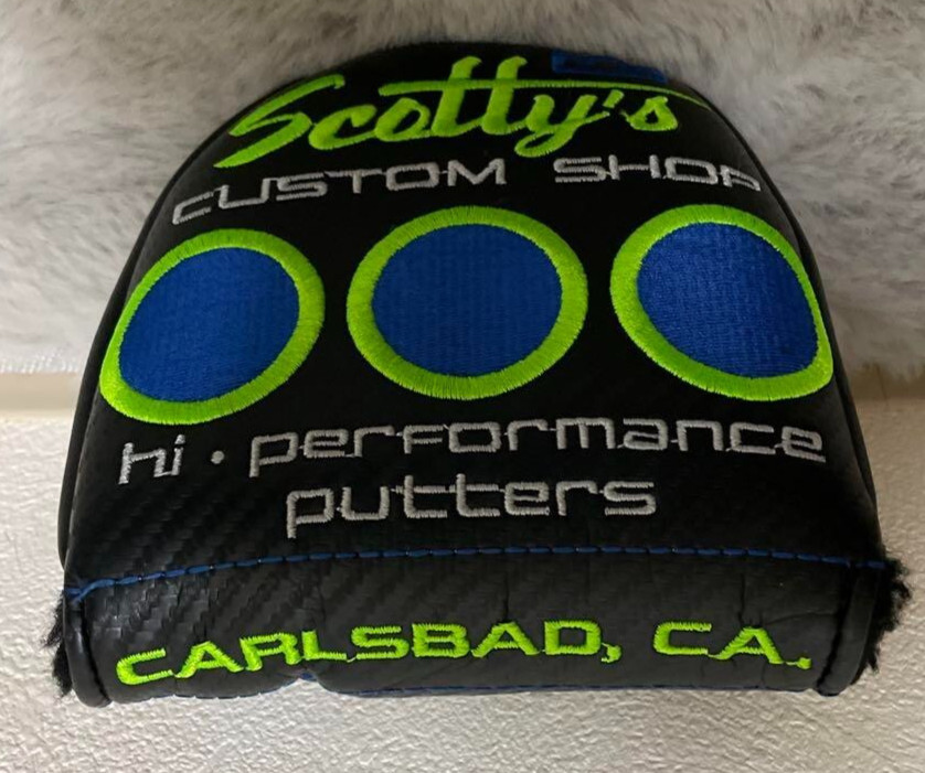 Scotty Cameron 2009 Custom Shop Select Lg Mallet Turbo Lime Headcover Rare