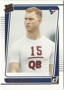 2021 Donruss Football Davis Mills Rated Rookie Portrait Houston Texans #273