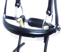 FSS DROP Noseband Comfort Padded Dropped CHIN PAD Baroque Hanoverian TWIN Buckle