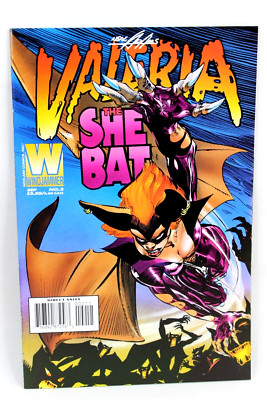 Valeria the She-Bat #2 Hell on Earth Neal Adams 1995 Windjammer/Acclaim Comics F
