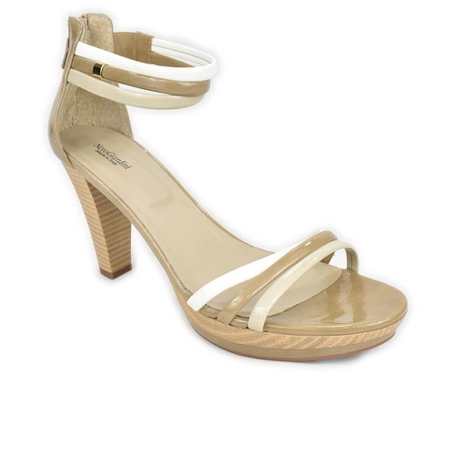Solo Soprani C803 Scarpe Donna Sandali Tacco Alto Beige