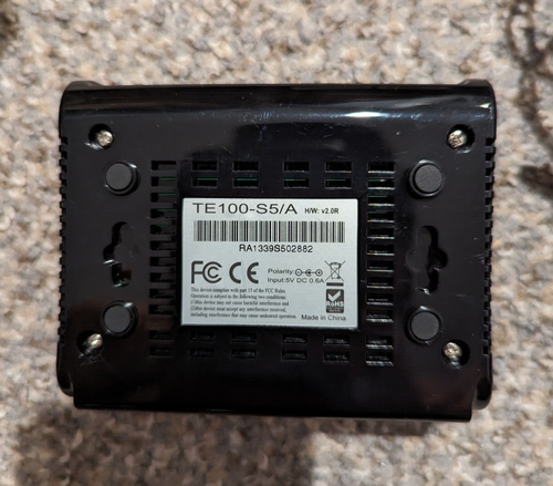 TRENDnet 5-Port 10/100 Mbps GREENnet Switch TE100-S5/A - Picture 10 of 12