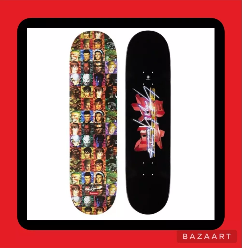 Supreme x Yohji Yamamoto TEKKEN Skateboard Deck - IN HAND