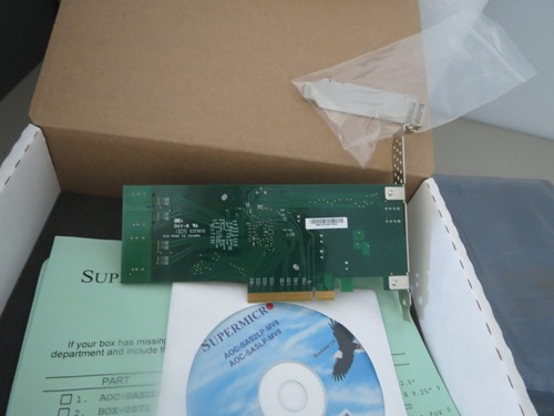 SUPERMICRO AOC-SAS2LP-MV8 Storage Controller card 8-Channel SAS/SATA W/both Bra. - Picture 6 of 6