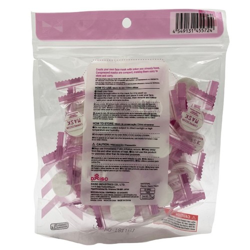 50 Pcs Compact Easy Storage Or Carry Compressed Facial Mask - Picture 5 of 6