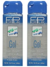 FORPLAY GEL LUBE MOISTURIZING LUBRICANT WATER BASED COUNT OF 2 BOTTLES