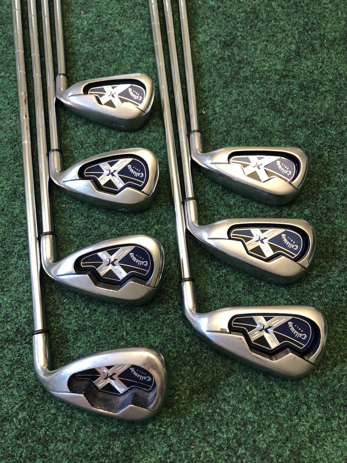Callaway X18 Iron Set 4PW/Uniflex Steel/RH eBay