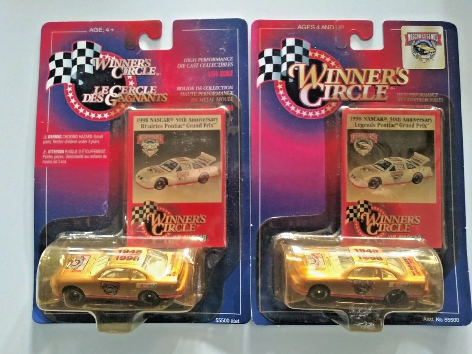 LOTE de 9 NASCAR WINNERS CIRCLE 1/64 Diecast.Stewart,Nascar 50th,Patinetas Foto 3 de 4