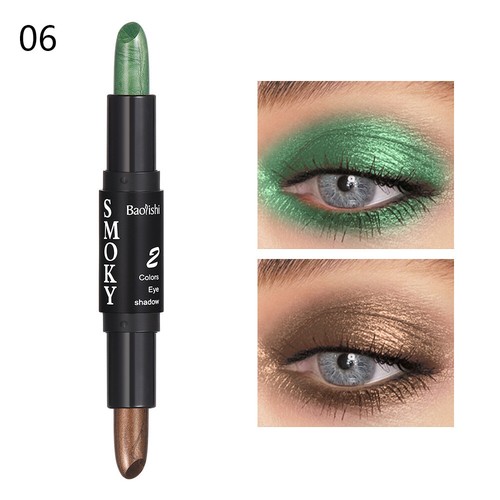 Pearly Eyeshadow Stick Double Ended Waterproof Long Lasting Shimmer Eye Makeup - Picture 17 of 17