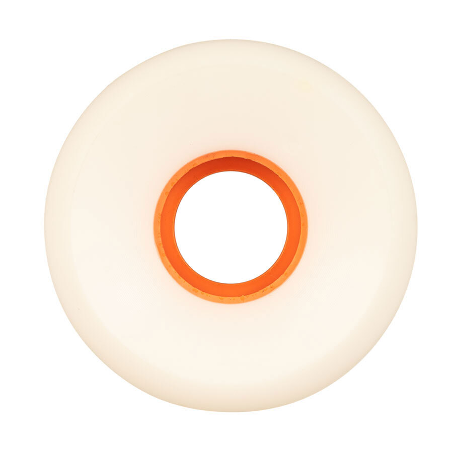 OJ III Skateboard Wheels 54mm Plain Jane Keyframe V2 87A White Soft Cruiser