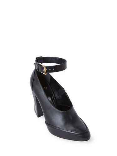 MAIYET Women's Cecile Leather Ankle Strap Heels $745 NEW - 第 1/3 張圖片