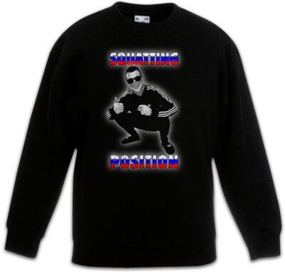 Russian Squatting Position Kinder Pullover Russland Gopnik Soviet Russenhocke